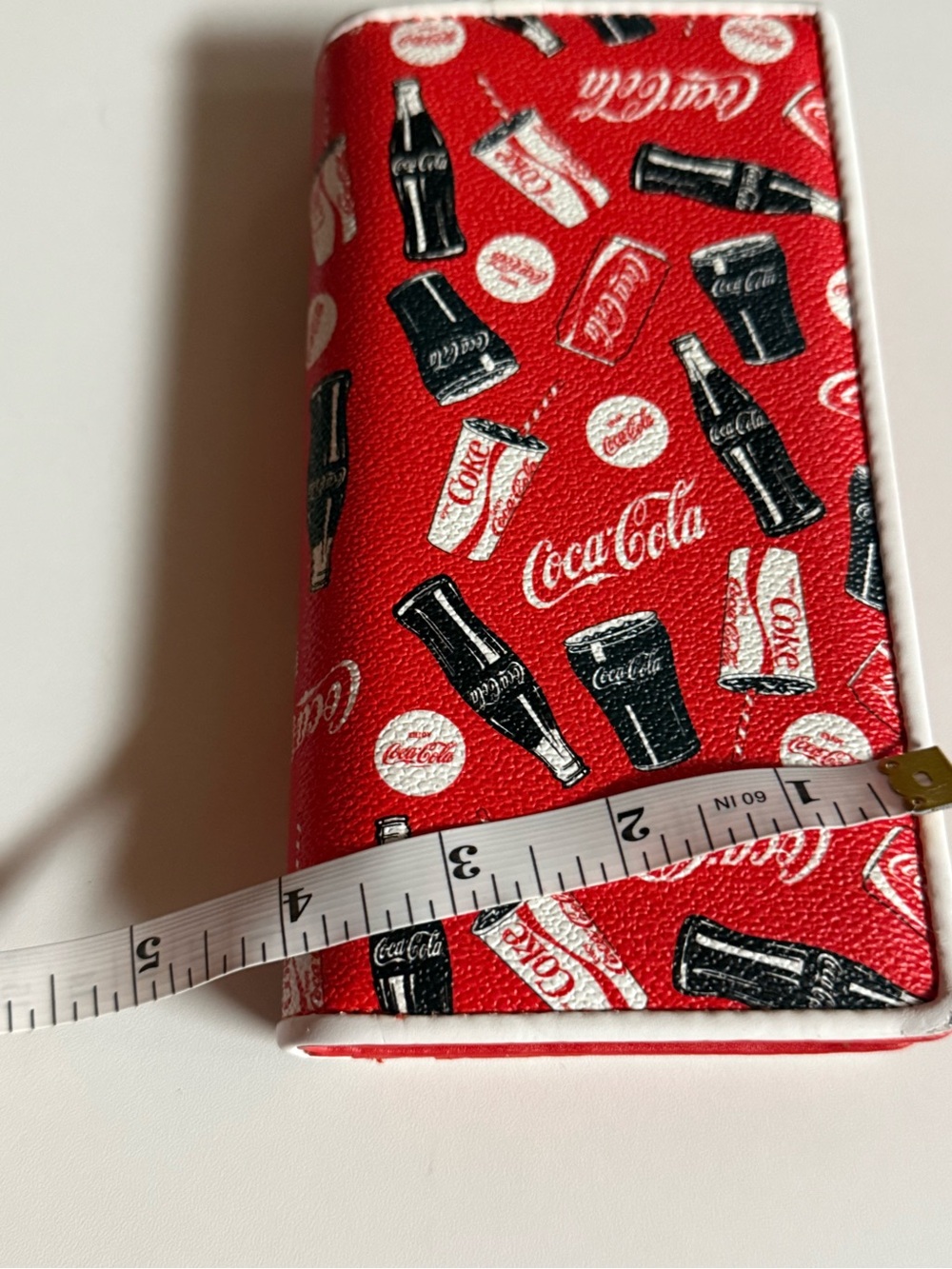 Coca-Cola zip wallet with Coca-Cola logos - Picture 10 of 13